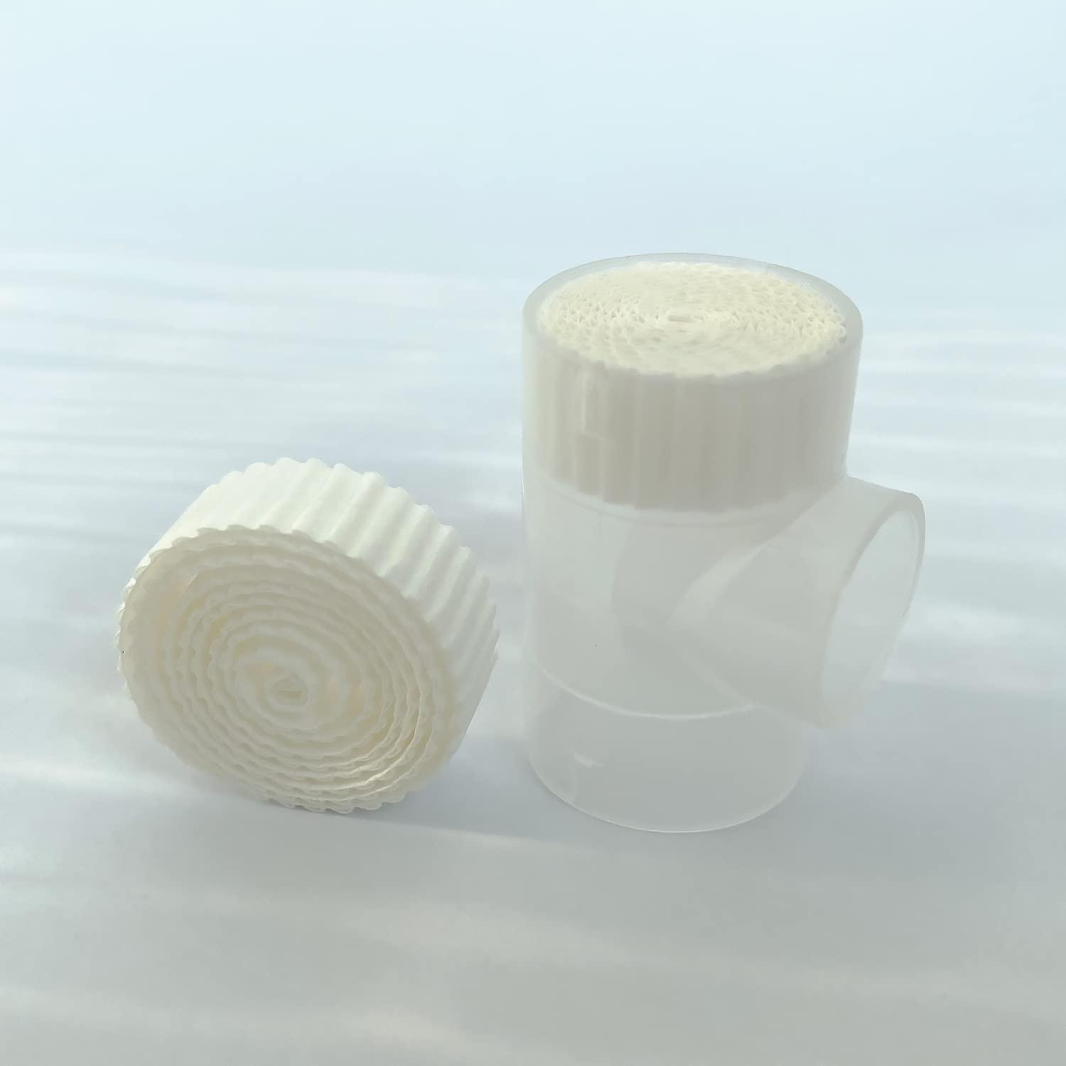 TICOMI TICOMI Tracheostomy Humidifier, Trach Heat Moisture Exchangers, HMEs Filter, Sterilized, Pack of 24