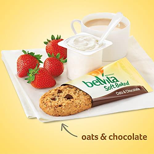 Belvita belVita Soft Baked Oats & Chocolate Breakfast Biscuits, 5 Packs (1 Biscuit Per Pack)
