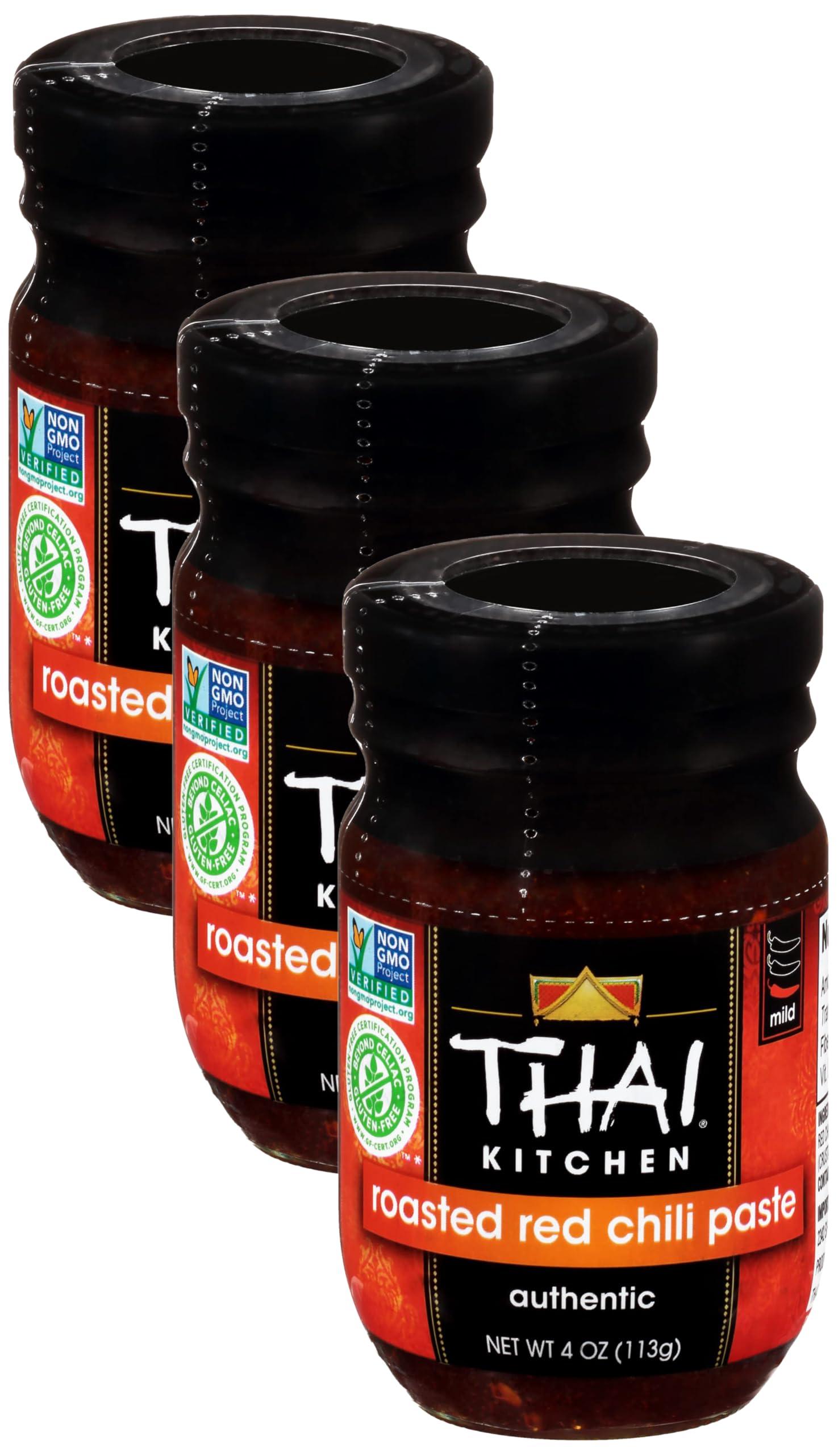 Thai Kitchen Thai Kitchen, Chili Paste, Roasted Red, 4 oz (Pack of 3)