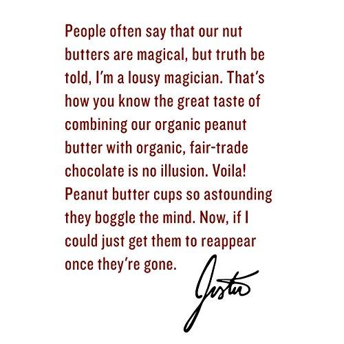 Justin's Nut Butter, Milk Organic Chocolate Peanut Butter Cups, 10 Count (Pack of 12)