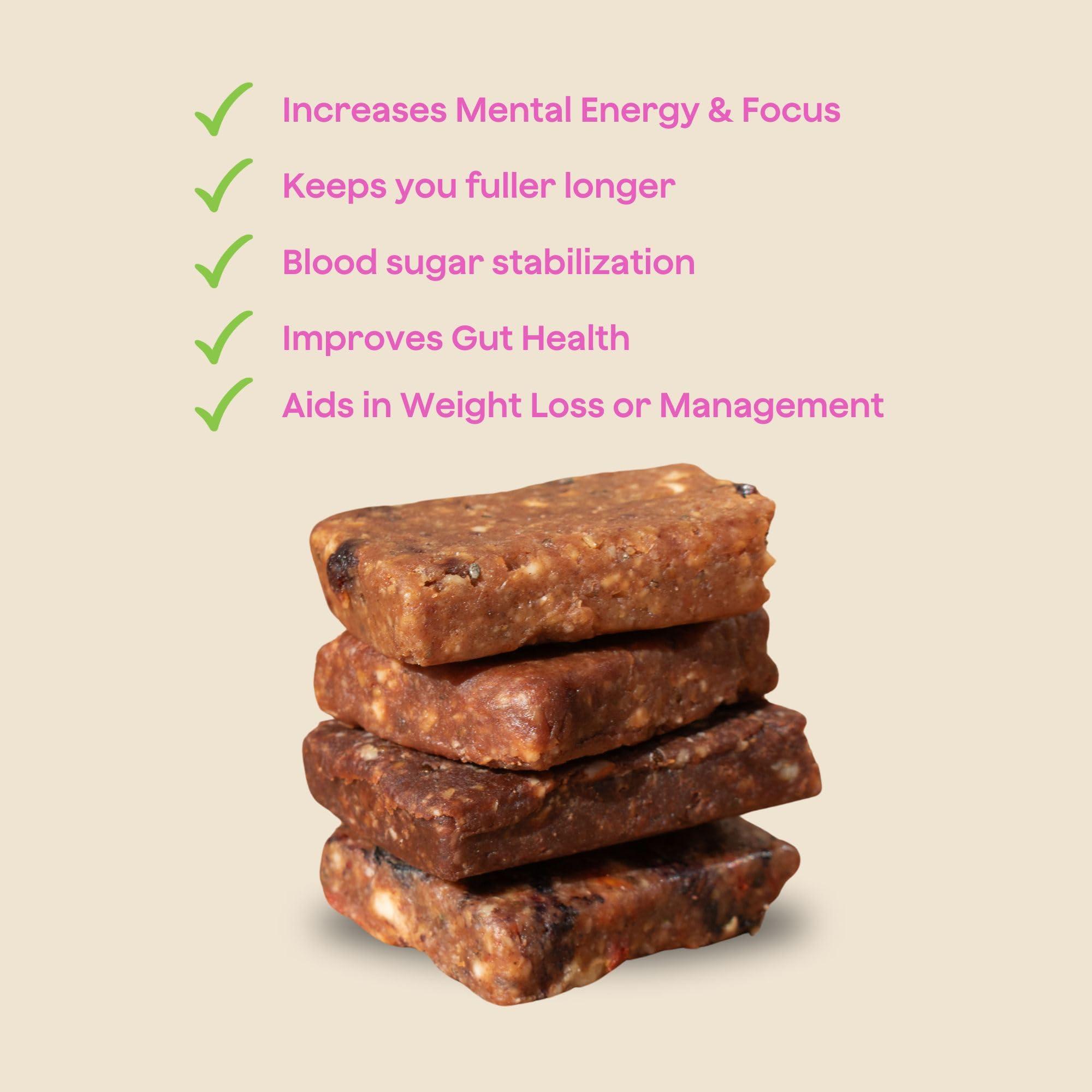 Blender Bombs The Bomb Co. Bomb Bars Variety Pack, Healthy Snacks, Plant Based Bars With Superfood & Super Seeds, On the Go Snack & Breakfast Bar, Energy Support, Gluten Free, Non GMO, Dairy Free, 9 Bars