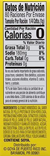 Goya Goya Foods Chicken Bouillon Reduced Sodium, 2.82 Ounce (Pack of 24)