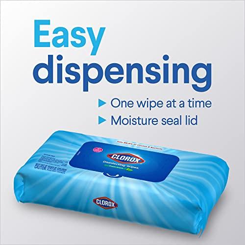 Clorox Clorox Disinfecting Wipes Value Pack, 3x 75ct Crisp Lemon and Fresh Scent Canister and 3x 75ct Easy Pull Moisture Seal Pack