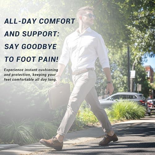 Shoeltecor Shoeltecor Insoles Relieve Plantar Fasciitis Overpronation Heel Pain,Correction of Flat feet and High Arch,Providing Excellent Shock Absorption and Cushioning,Bundle with Manual Foot Massagers