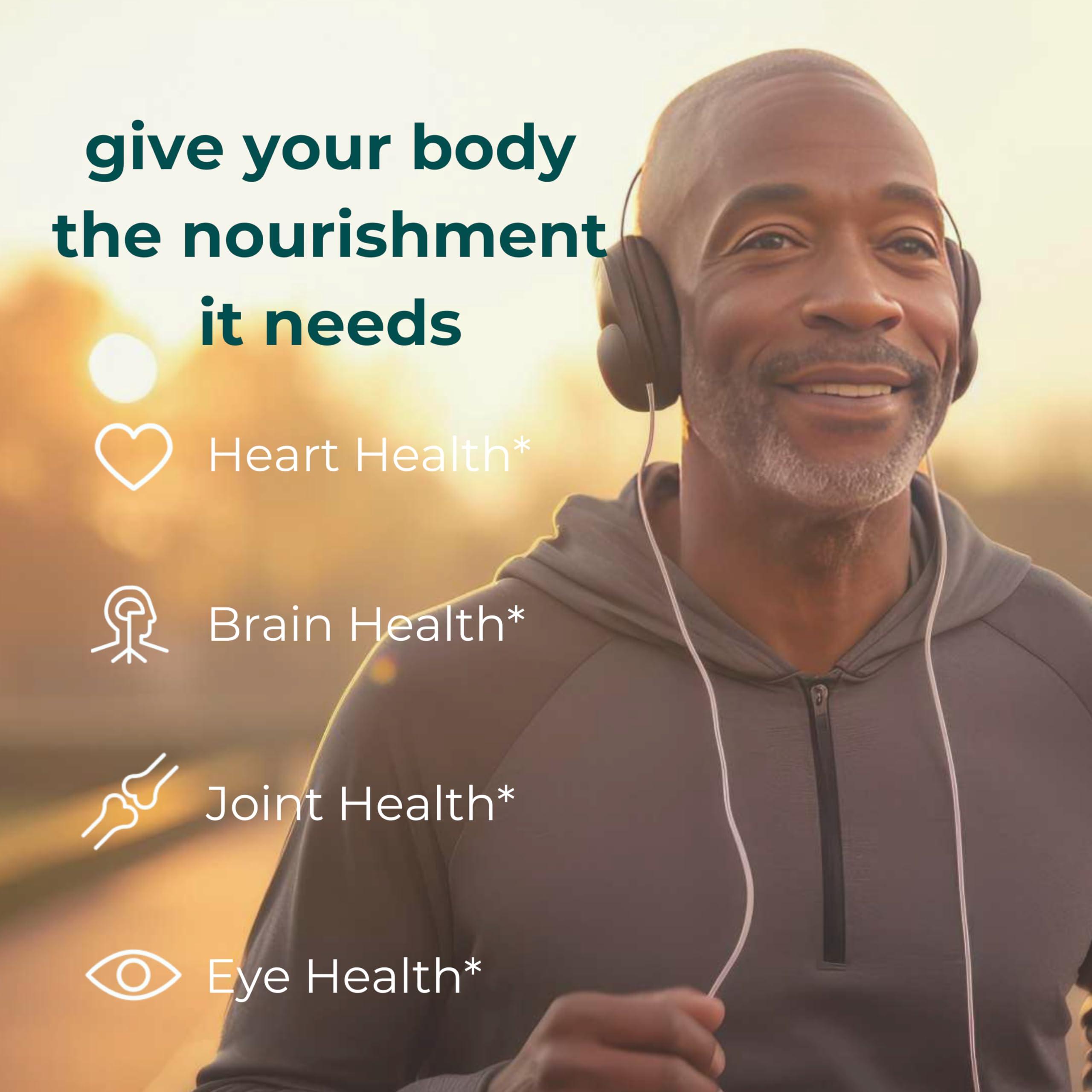 Iwi Iwi Life Omega-3, 60 Softgels (60 Servings), Vegan Plant-Based Algae Omega 3 with EPA + DHA, Whole-Body Support Dietary Supplement, Krill & Fish Oil Alternative, No Fishy Aftertaste