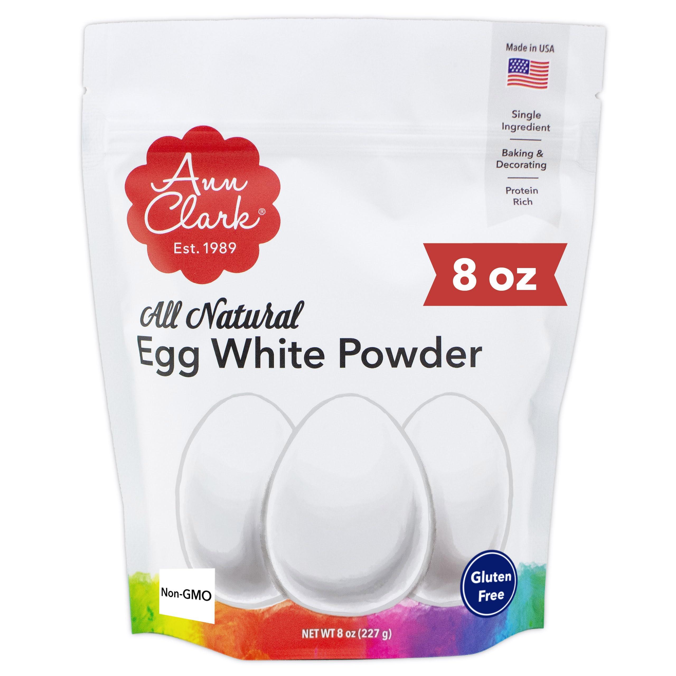 Ann Clark Cookie Cutters Ann Clark All Natural 100% Egg White Powder Made in USA, 8 oz.