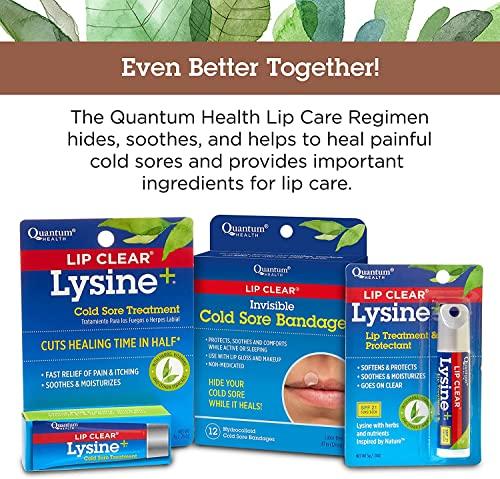 Quantum Research Lip Clear Lysine+ Cold Sore Treatment 0.25 oz