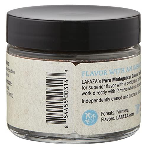 Lafaza Lafaza All Natural Madagascar Bourbon Pure Ground Vanilla Bean Powder, 1oz
