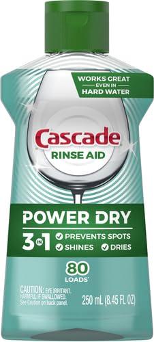 Cascade Cascade Platinum Dishwasher Rinse Aid, 8.45 fl oz (Packaging May Vary)