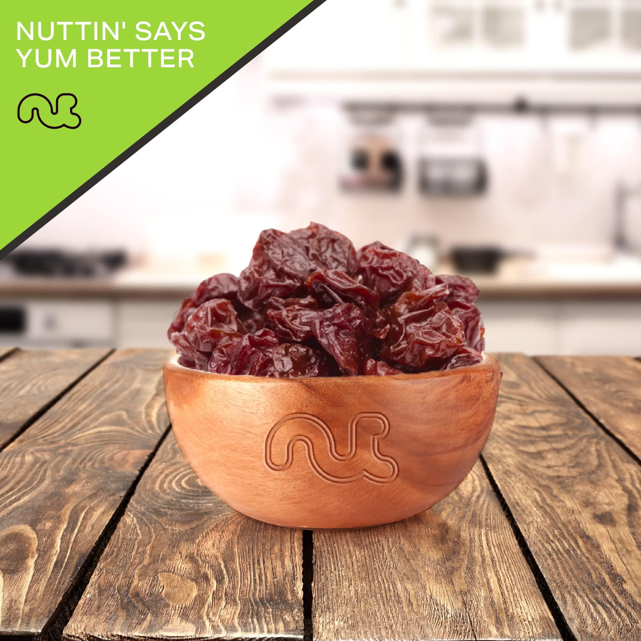 Nut Cravings NUT CRAVINGS Dry Fruits - Sun Dried Sour Tart Cherries, Lightly Sweetened (32oz - 2 LB) Packed Fresh in Resealable Bag - Sweet Snack, Healthy Food, Naturally Grown, Vegan, Kosher Certified