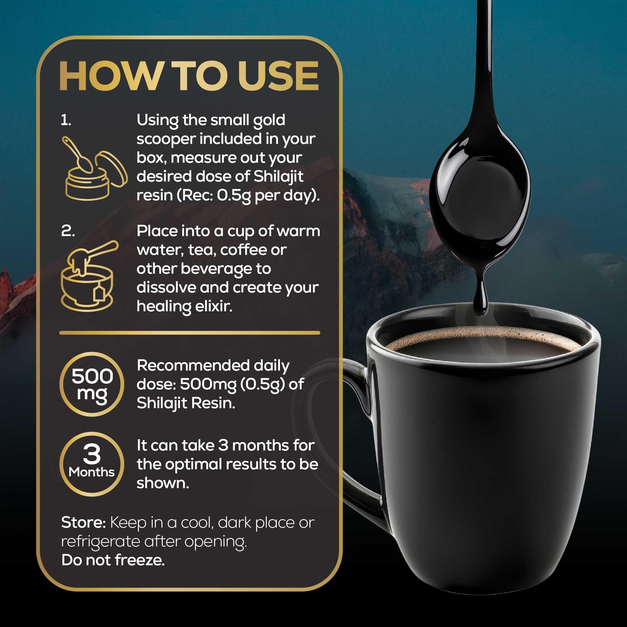 alcami elements Alcami Pure Himalayan Shilajit Resin - High Potency Gold Grade for Men & Women | 100 Servings | Energy Boost & May Support Health | 85+ Trace Minerals | 75%+ Fulvic Acid | Lab Tested, 50 Grams