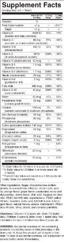 Rugby Cerovite Jr. Children's Chewable 60 Tabs
