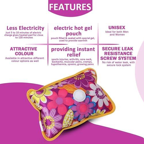 Generic \"Heating Bag Hot Water Bag Electric Heating Pad for Back Pain Hot Bags for Pain Relief Heat Pouch Hot Pack for Period Cramps (Hot Water Bag)\"