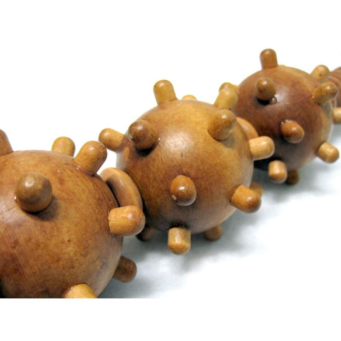 [KEMOEM] KEM Fascia and Cellulite Remover Abdomen Belly Massage Trigger Point Massager Stick Balls 2 Piecss