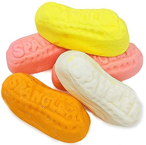 SweetGourmet SweetGourmet Colored Circus Peanuts | Retro Marshmallow Candy | 1 Pound