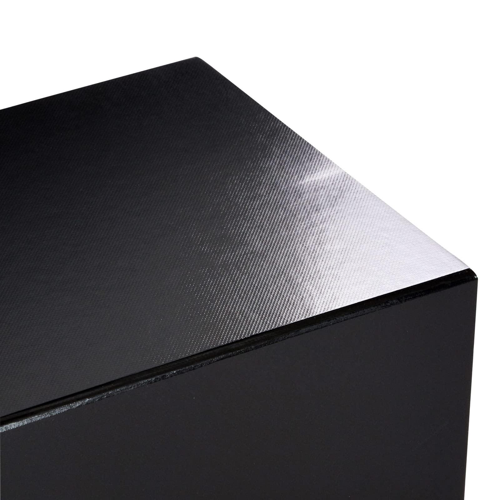 Stockroom Plus Stockroom Plus Magnetic Gift Boxes with Lids for Birthday, Wedding, Groomsman and Bridesmaid Proposal Box (9.5 x 7 x 4 Inches) (Gloss Black) - 6 Pack