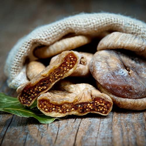 Boyraz Pure Anatolia 100% Organic Turkish Sun Dried Figs by Pure Anatolia - Non GMO, No Sugar Added, Sulfur Free, Kosher - Healthy Whole Fruit Fiber Snacks - 5 oz Resealable Packs