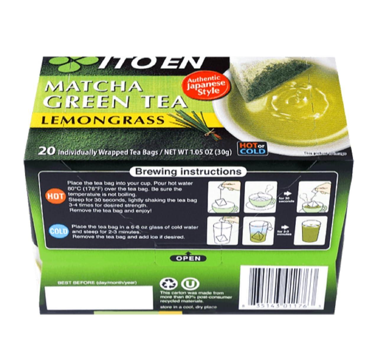 Generic Tea Products (1 PACK, LEMONGRASS MATCHA GREEN TEA)