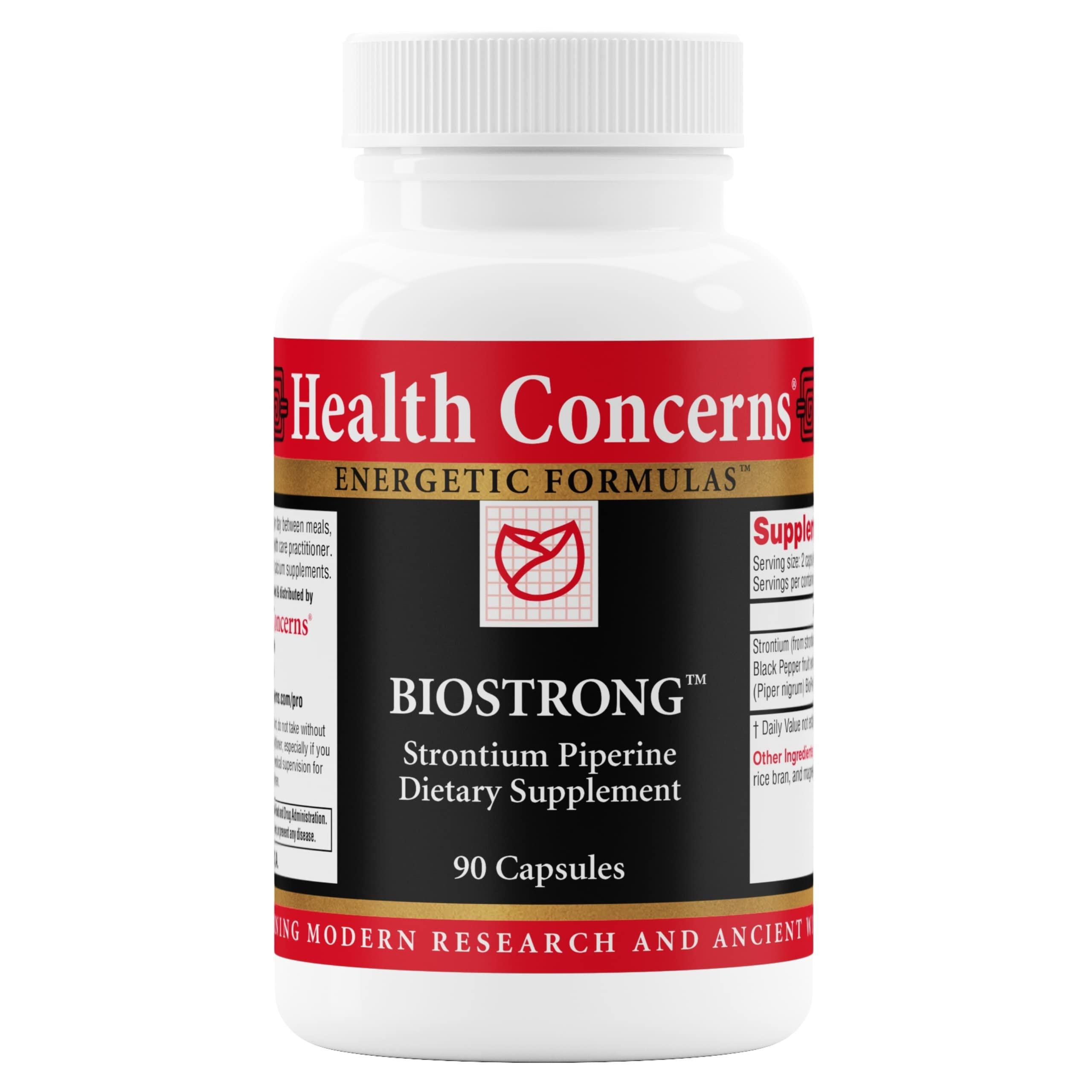 Health Concerns Health Concerns BioStrong - Bone Strength & Bone Health Supplement for Men and Women - 90 Capsules