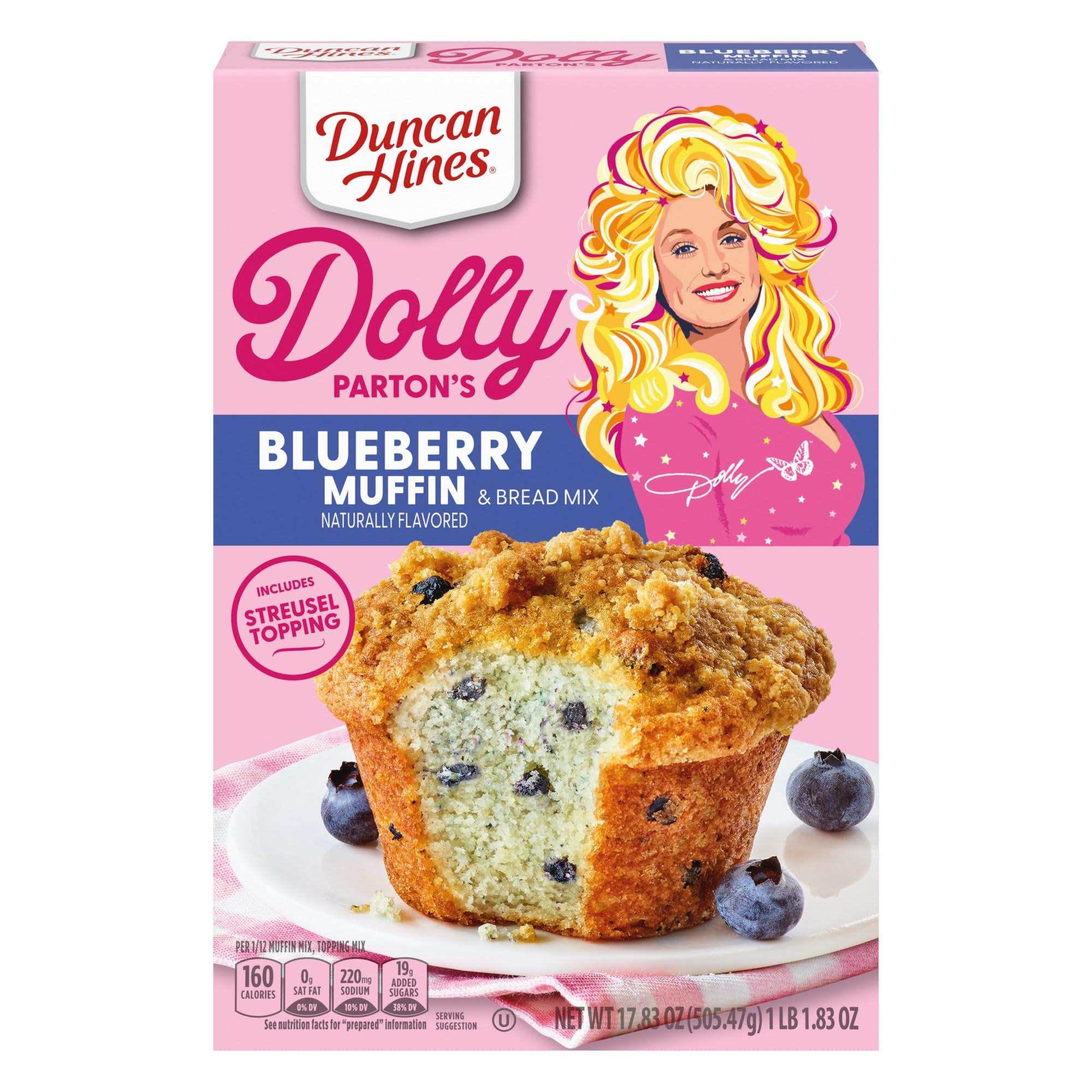 Duncan Hines Duncan Hines Dolly Parton\'s Blueberry Flavored Muffin & Bread Mix, 17.83 oz.