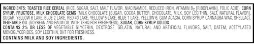 SUPERDEALS Treats Crispy Marshmallow Squares, Kids Snacks, Snack Bars, Original, 2.13 Ounce pack of 6 Bars Bigger Squares to Enjoy, bundled by SUPERDEALS with mistery gift