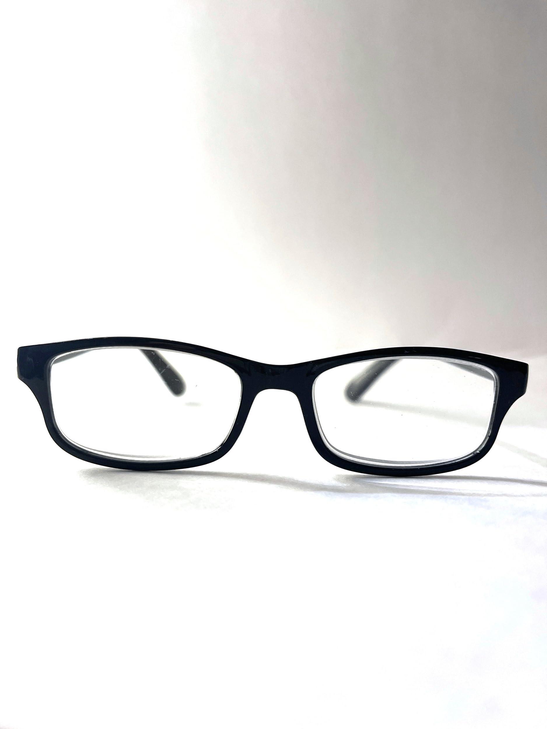 Foster Grant Foster Grant Reading glasses, rectangular, Carter black trendy +2.50.
