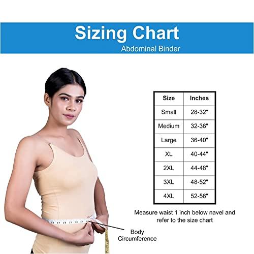 M/S Himway Abdominal Binder Lower Waist Support Belt - Compression Wrap for Men and Women