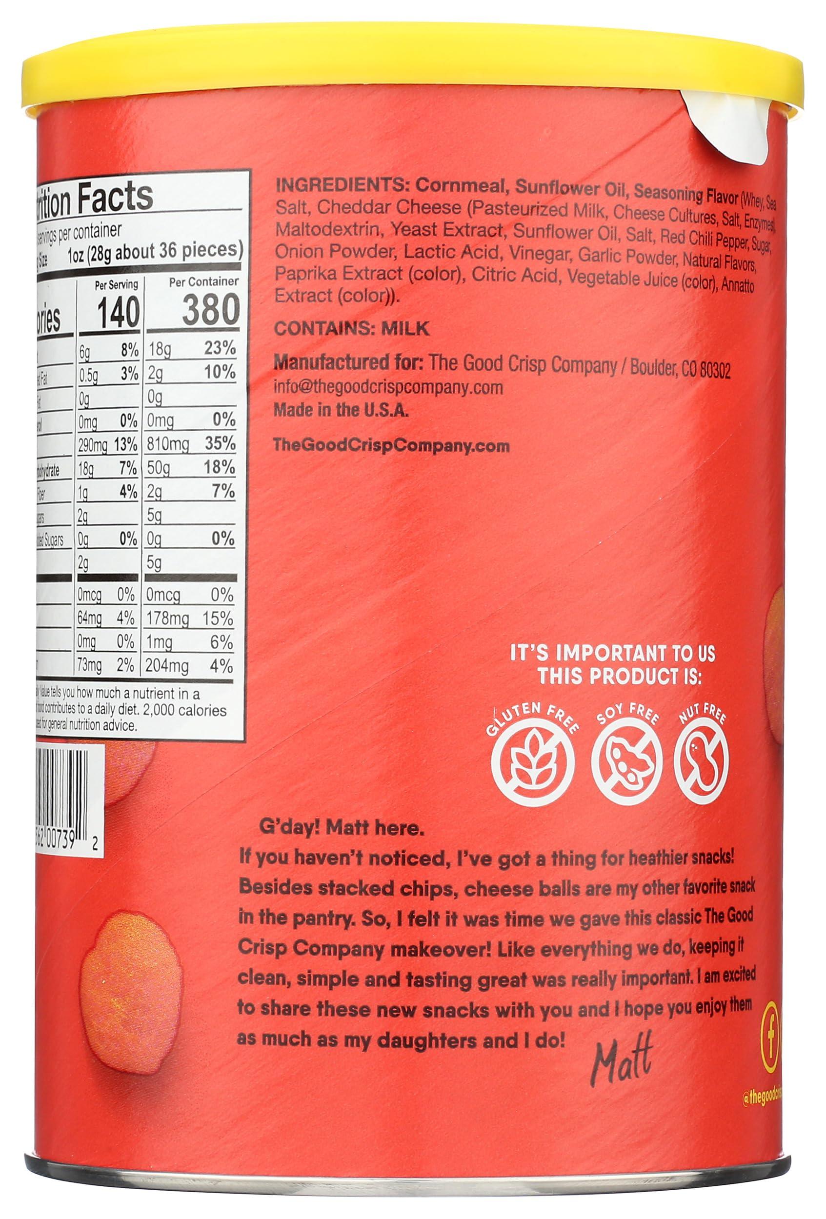 The Good Crisp Company THE GOOD CRISP COMPANY Spicy Cheese Balls, 2.75 OZ
