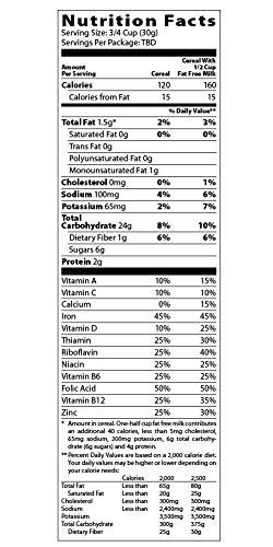Honey Bunches of Oats Honey Bunches of Oats Honey Roasted, Heart Healthy, Low Fat, made with Whole Grain Cereal, 28 Ounce Box