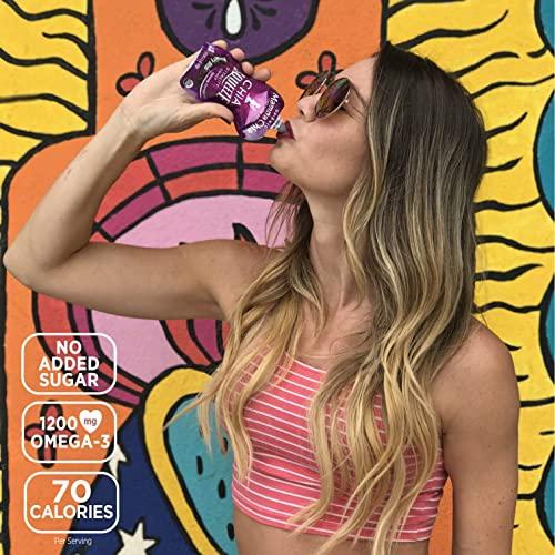 Mamma Chia Mamma Chia Blackberry Bliss Organic Squeeze Snack, Non GMO, Gluten Free, 3.5 Ounces (Pack Of 16)