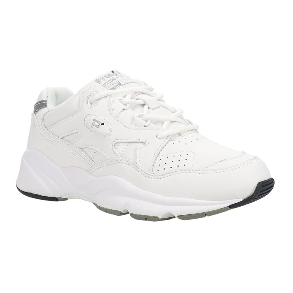 Propét Propet Womens Stability Walker Walking Walking Sneakers Shoes - White - Size 13 3E
