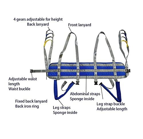CEEBUS CEEBUS Toileting Sling, Patient Walking Sling for Transfer Machine, Patient Lift Sling, Professional Adjustable Transfer Belt Strap, Walking Standing Aids for Elderly (Size : L)