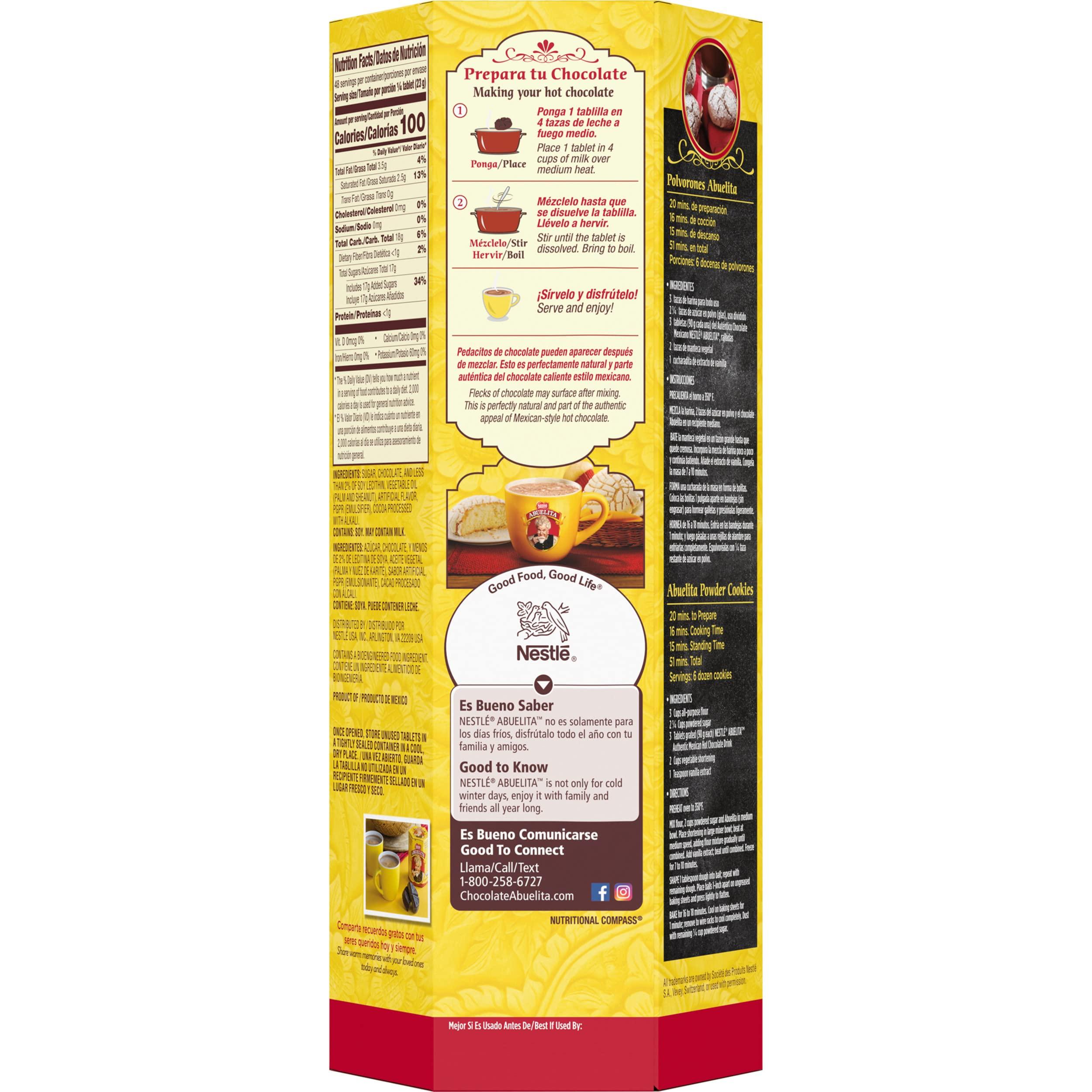 Abuelita Abuelita Mexican Chocolate 36 Tablets 3x38oz (1.080kg) New Version 1