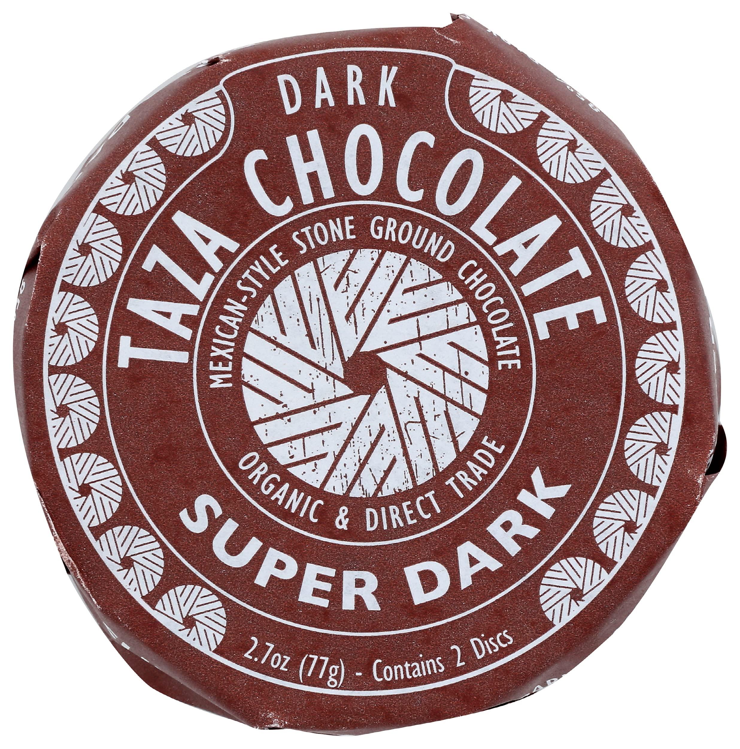 Taza Chocolate Taza Organic Chocolate Mexicano Super Dark Disc 85% Dark, 2.7 oz
