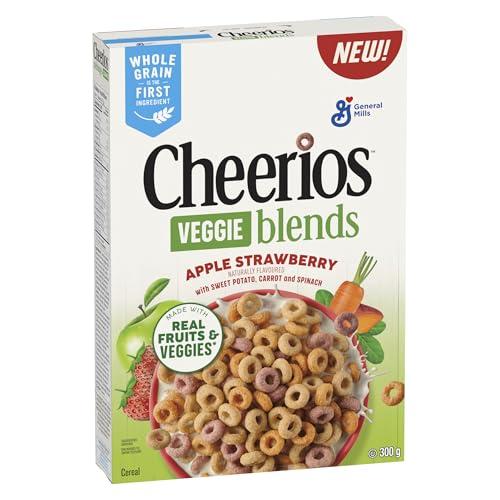 Cheerios Cheerios Veggie Blends, Apple Strawberry Cereal, 300g/10.5 oz. Box