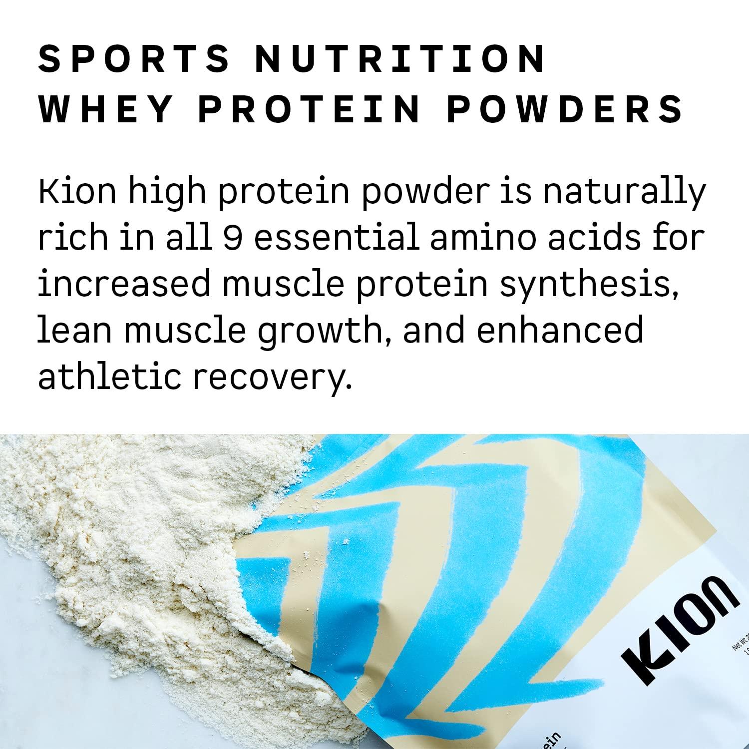 Kion Kion Clean Protein | Grass-Fed & Pasture-Raised Whey Isolate Protein Powder | Rich Chocolate | 30 Servings