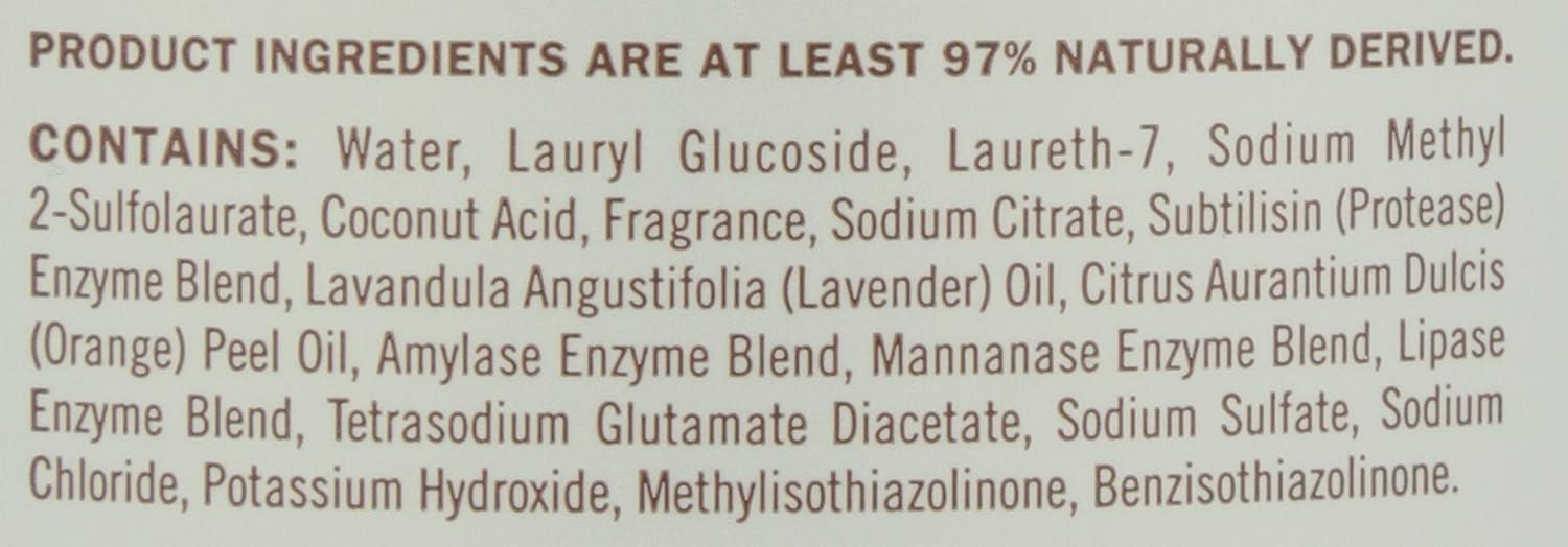 MRS. MEYER'S CLEAN DAY Mrs. Meyers Clean Day Lavender Laundry Detergent Concentrated Loads Per Bottle (64 Fl Oz (Pack of 4))