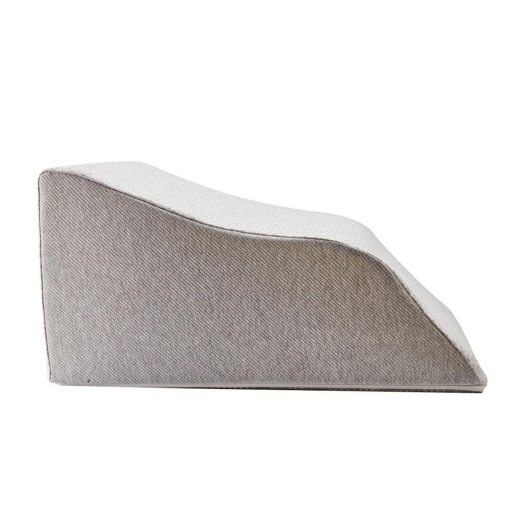 Lounge Doctor Lounge Doctor Elevating Leg Rest Wedge Pillow with Memory Foam, Light Blue, Small, Wide