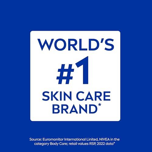 NIVEA NIVEA Intense Healing Body Lotion for Dry Skin, 72-Hour Moisturizing Lotion with Deep Nourishing Serum and Provitamin B5, 16.9 Fl Oz Pump Bottle