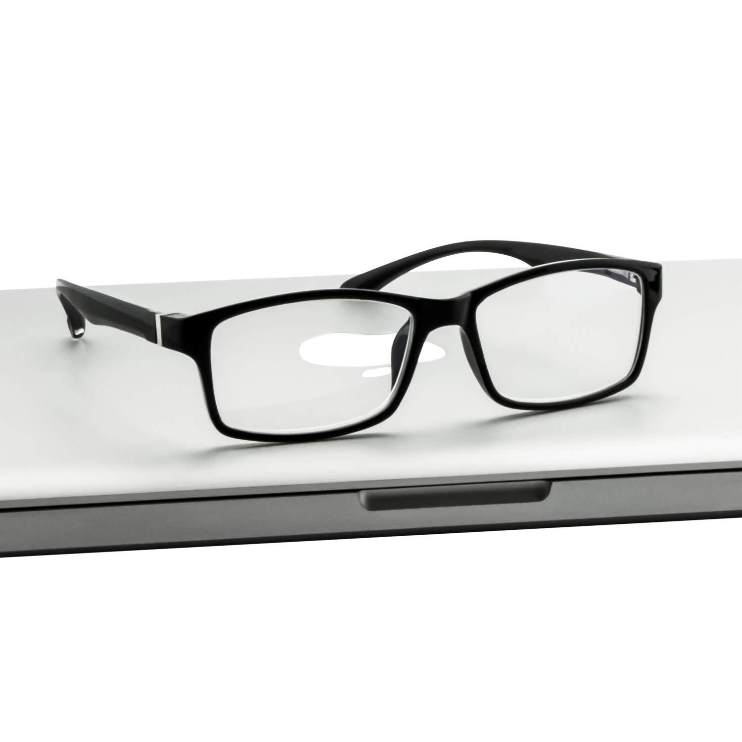 TruVision Readers TruVision Readers Computer Reading Glasses 9601HP-2-GRAY-050