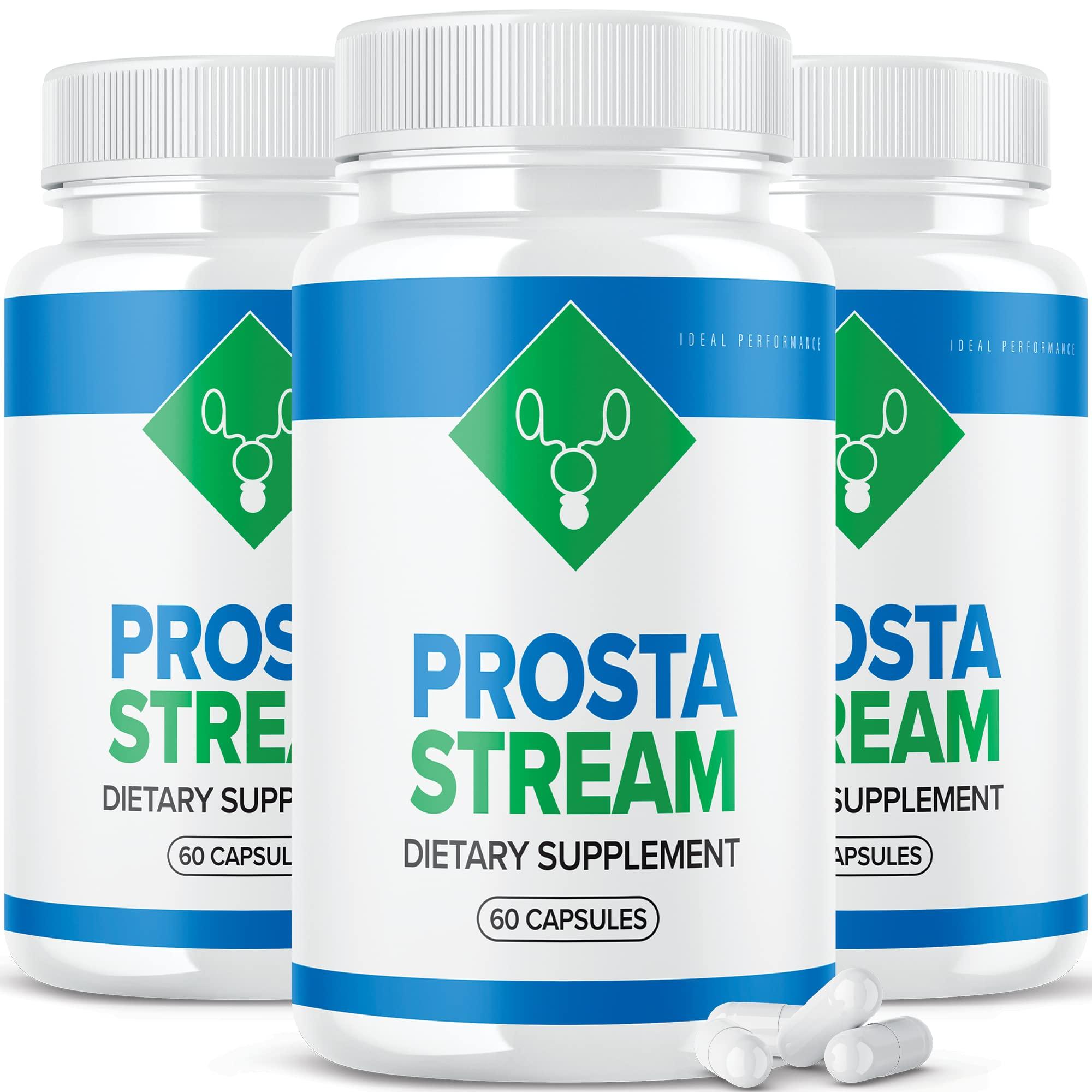 IDEAL PERFORMANCE IDEAL PERFORMANCE (3 Pack) Prosta Stream Prostate Supplement Prostastream Pills (180 Capsules)