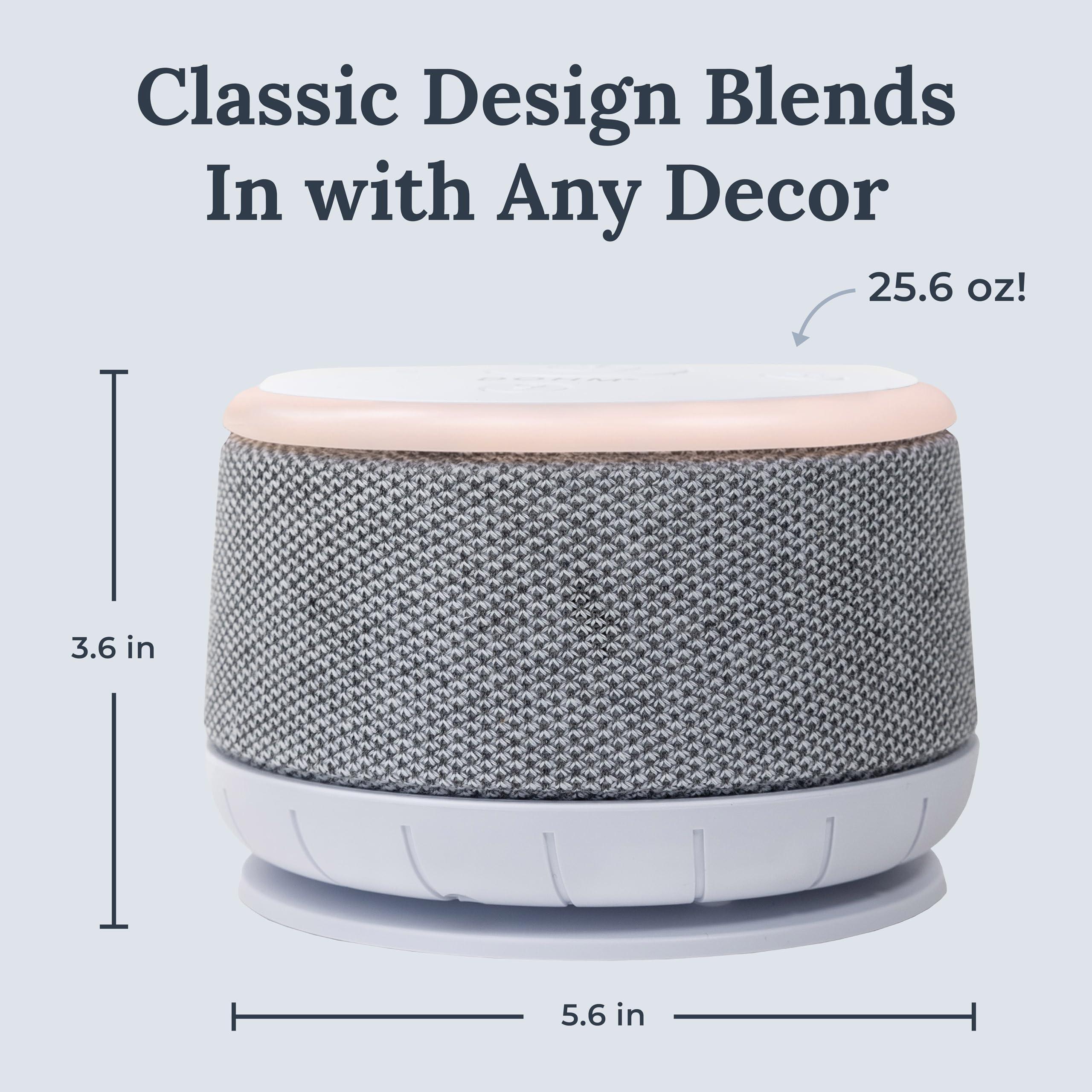 YOGASLEEP Yogasleep Dohm Nova White Noise Sound Machine, Better Sleep for Babies & Adults. Includes Night Light, 10 Fan Speeds & Calming Pink Noise for Louder Noise Masking. Noise Canceling for Office Privacy.