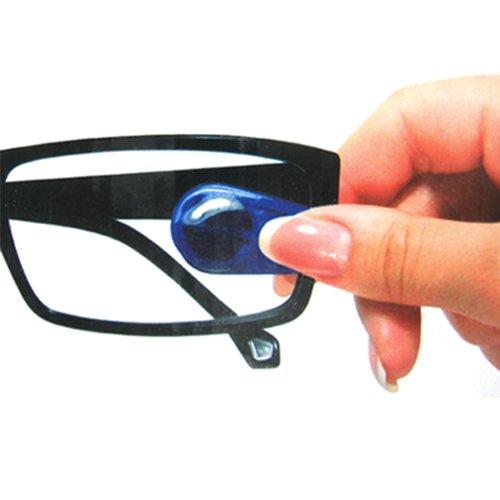 AllTopBargains Mini Soft Keychain Eyeglass Cleaner Glasses Spectacles Microfiber Cleaner Wipe !