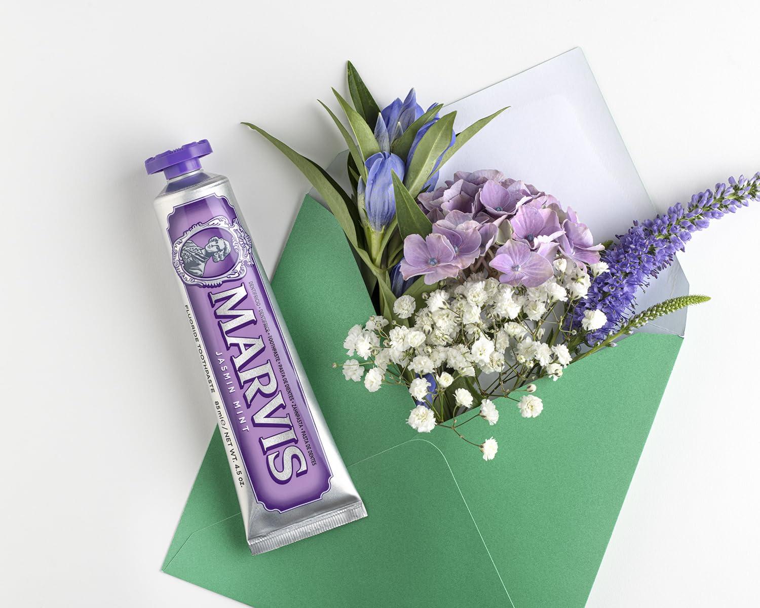 Marvis Marvis Jasmin Mint and Classic Strong Mint Toothpaste Set, 3.8 oz