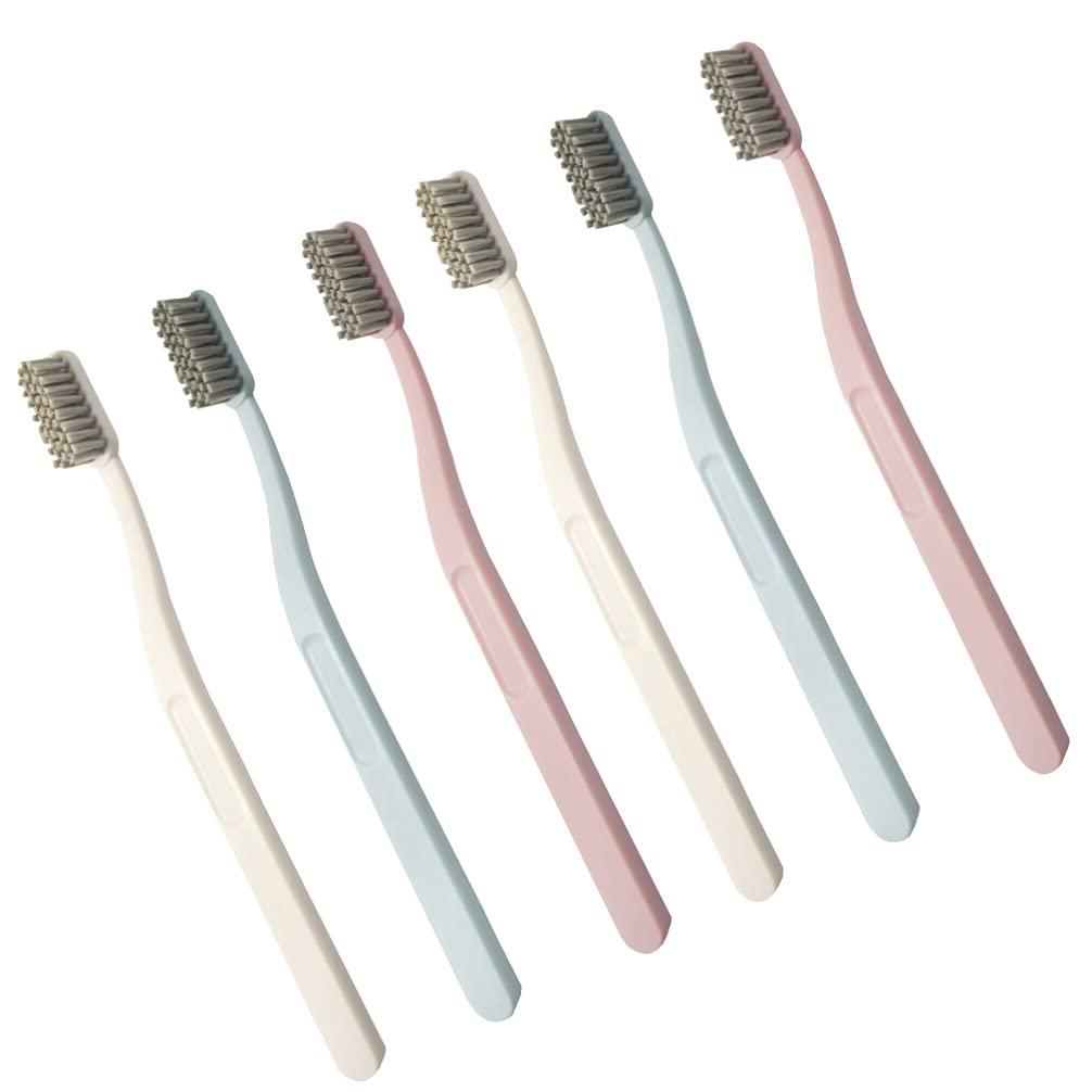 Healifty 6pcs Toothbrush Brush Oral Toothbruh Teeth Head Brush Tooth Cleaning Travel Kids Tooth Brush Baby Tooth Brush Tooth Brush for Kids Pp Child Big Brush Head Soft Brush