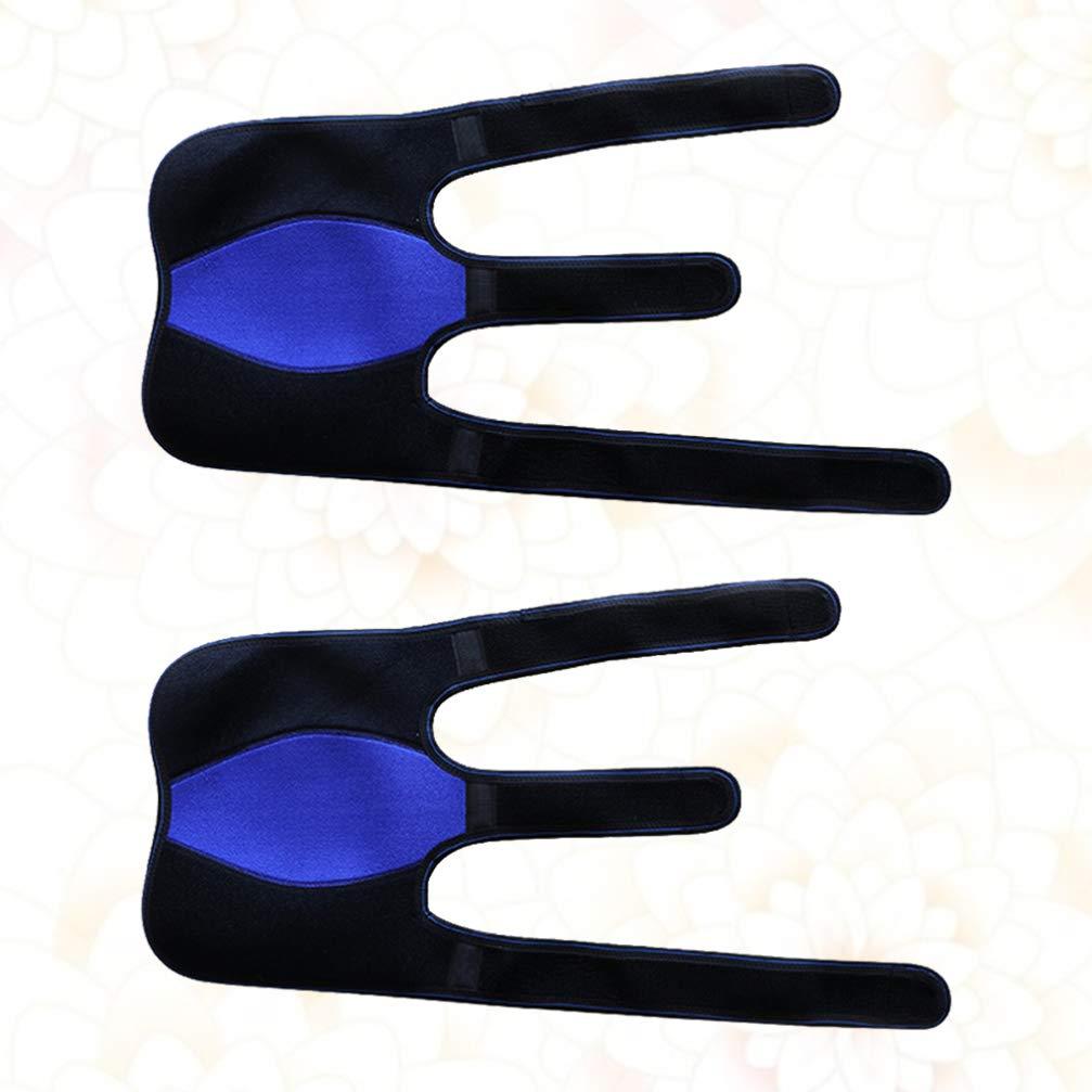 EXCEART EXCEART 1 Pair Heating Knee Support Running Knee Pads Knee Bands Knee Guard Heated Knee Pads Knee Brace Adjustable Knee Support Bracea Knee Warmers Knee Sleeve Riding Pad