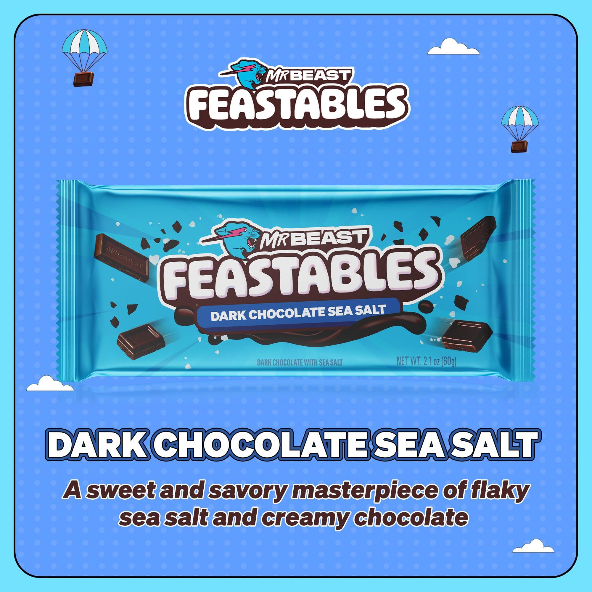 Feastables by MrBeast Dark Chocolate with Sea Feastables - NineLife - Mexico
