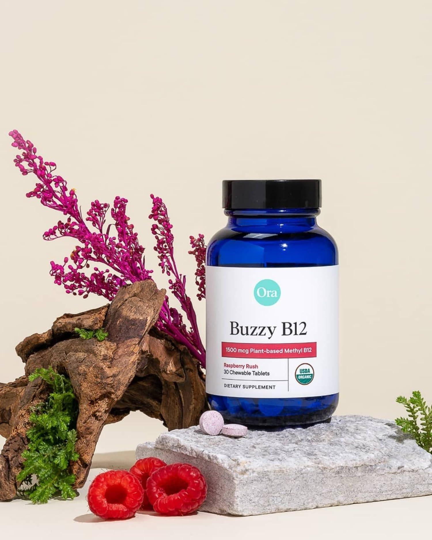 Ora Organic Ora Organic Vitamin D3 5000IU + K2 & Vitamin D3 2000IU Bundle: Vegan Vitamin D from Lichen and K2 from Chickpeas, 30 Chewable Tablets + Vegan Vitamin D from Lichen for Bone Health, 30 Vegan Tablets