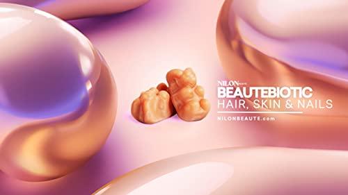 Nilon Beaute Nilon Beaute BeauteBiotic Gummies: Hair Skin & Nails Packed with Biotin, Vitamins E and C. All Natural Ingredients Made in The USA