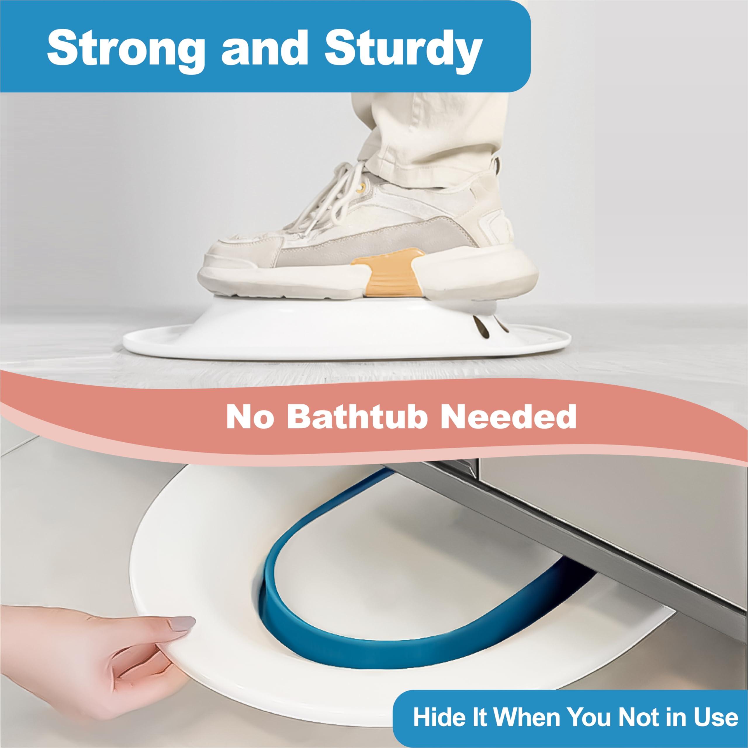 FRECHMOON Electric Sitz Bath, Sitz Bath for Hemorrhoids, Sitz Bath for Toilet Seat, Postpartum Care, Perineum Relief - Collapsible, Wide Seat, Deeper Bowl - Use w/Sitz Bath Salt